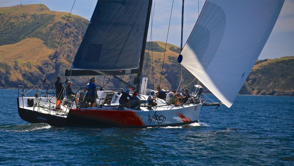 Wired - Millennium Cup and Bay of Islands Sailing Week, January 2017 &copy; Steve Western www.kingfishercharters.co.nz